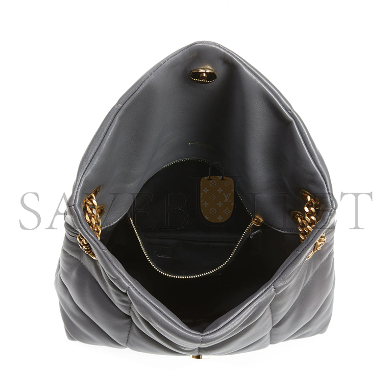 YSL PUFFER MEDIUM IN NAPPA LEATHER 5774751EL071112 (35*23*13.5cm)